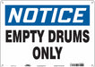Safety Sign 10 inx14 in Aluminum