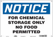 Safety Sign 10 in x 14 in Aluminum