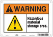 Safety Sign 7 in x 10 in Aluminum