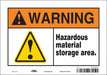 Safety Sign 7 in x 10 in Vinyl