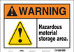 Safety Sign 10 in x 14 in Vinyl