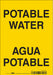 Safety Sign 10 inx7 in Vinyl