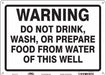 Safety Sign 10 in x 14 in Polyethylene