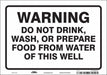 Safety Sign 7 in x 10 in Vinyl