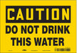 Safety Sign 7 in x 10 in Vinyl