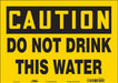 Safety Sign 10 in x 14 in Vinyl
