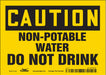 Safety Sign 5 inx7 in Vinyl