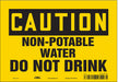 Safety Sign 7 inx10 in Vinyl