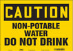 Safety Sign 10 inx14 in Vinyl