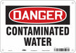 Safety Sign 7 in x 10 in Aluminum