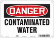 Safety Sign 7 in x 10 in Polyethylene
