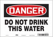 Safety Sign 7 inx10 in Vinyl