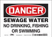Safety Sign 5 in x 7 in Vinyl
