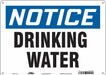 J8546 Safety Sign 10 inx14 in Polyethylene