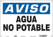Safety Sign 10 inx14 in Aluminum
