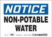 Safety Sign 5 inx7 in Vinyl