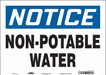 Safety Sign 10 inx14 in Vinyl