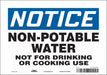 Safety Sign 7 in x 10 in Vinyl