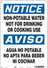 Safety Sign 14 inx10 in Aluminum