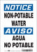 Safety Sign 10 inx7 in Vinyl