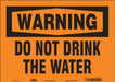 Safety Sign 10 in x 14 in Vinyl