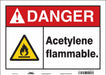 Safety Sign 10 in x 14 in Vinyl