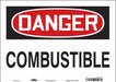 Safety Sign 10 inx14 in Vinyl