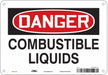 Safety Sign 7 inx10 in Polyethylene