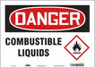 Safety Sign 10 in x 14 in Vinyl