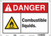 Safety Sign 10 inx14 in Aluminum