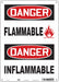 Safety Sign 14 in x 10 in Polyethylene