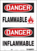 Safety Sign 14 in x 10 in Vinyl