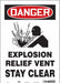 Safety Sign 14 in x 10 in Vinyl
