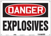 Safety Sign 10 inx14 in Aluminum