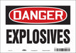 Safety Sign 7 inx10 in Vinyl
