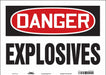 Safety Sign 10 inx14 in Vinyl
