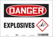 Safety Sign 7 in x 10 in Vinyl