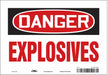 Safety Sign 7 in x 10 in Vinyl
