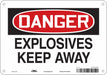 Safety Sign 7 in x 10 in Aluminum