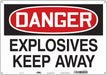 Safety Sign 14 in x 20 in Aluminum