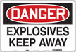 Safety Sign 14 inx20 in Polyethylene