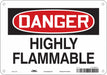 Safety Sign 7 in x 10 in Aluminum