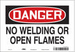 Safety Sign 7 in x 10 in Vinyl