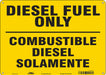 Safety Sign 10 in x 14 in Aluminum