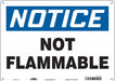 Safety Sign 10 inx14 in Polyethylene
