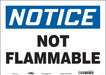 Safety Sign 10 in x 14 in Vinyl