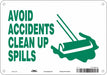 Safety Sign 7 in x 10 in Aluminum