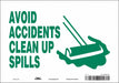 Safety Sign 7 in x 10 in Vinyl