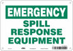 Safety Sign 7 in x 10 in Polyethylene