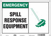 Safety Sign 10 in x 14 in Aluminum